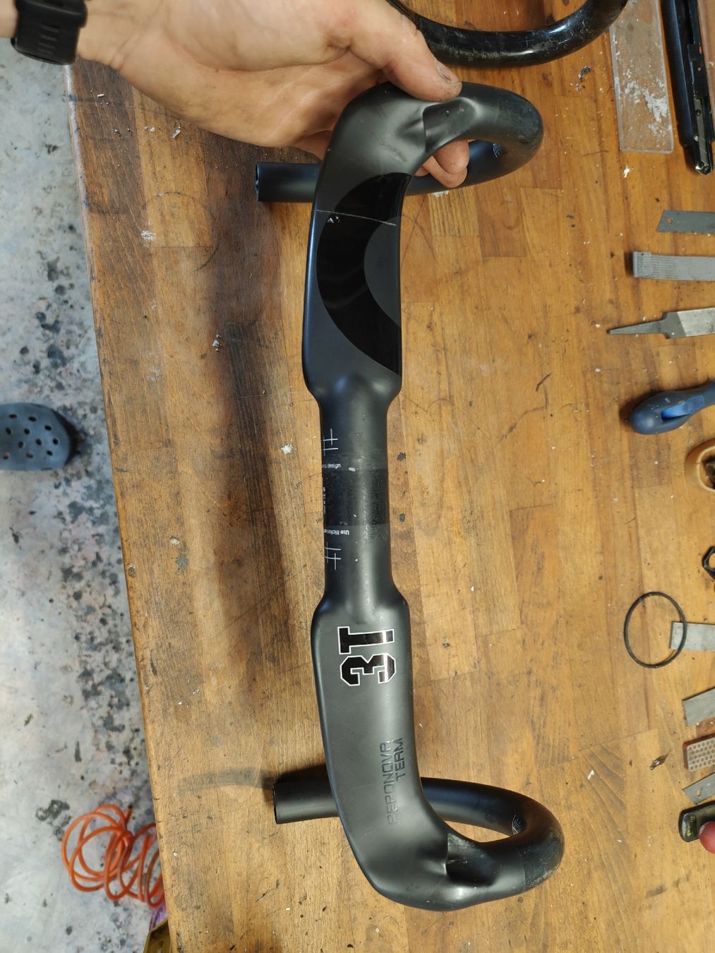 3T Ersatzteile: 3T Rennrad Lenker Carbon  – Gebraucht aus Reitnau von Mischa786