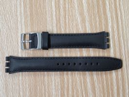 Swatch Uhrenband Leder 17mm, neu, Original
