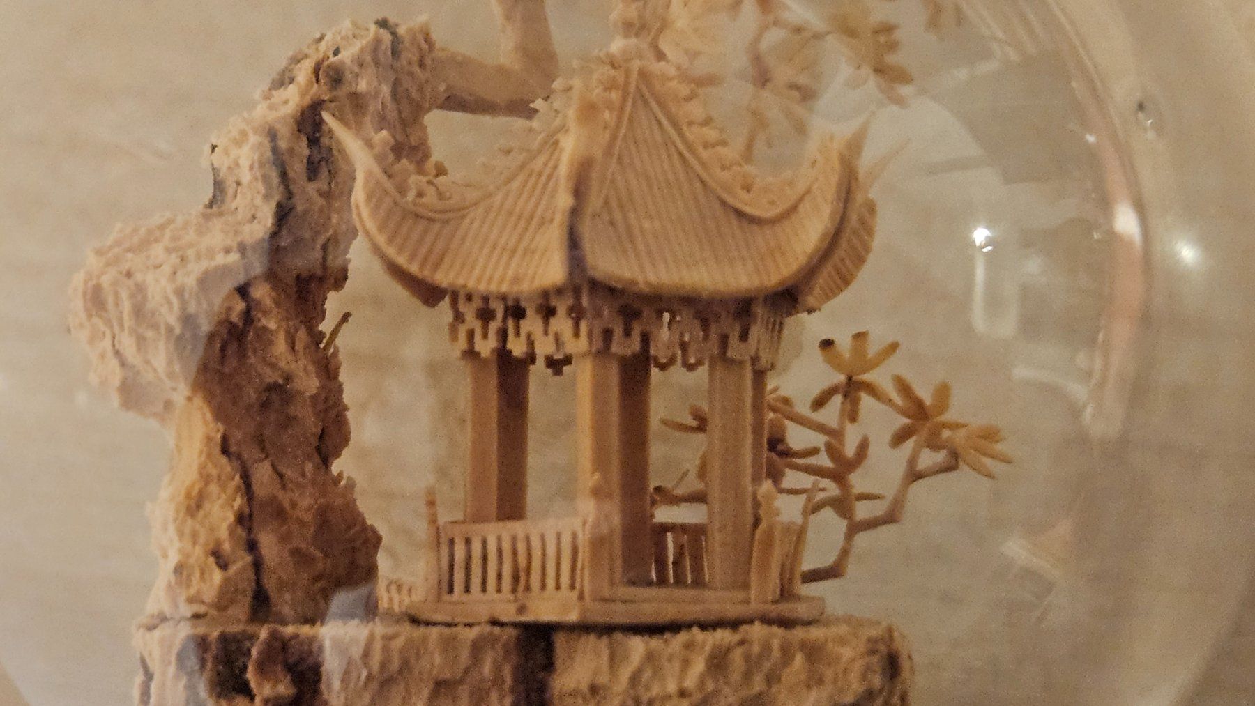 Tutte le decorazioni: Chinesische Korkbild-Schnitzerei – Usato da Jona venduto da ASMARADO 3