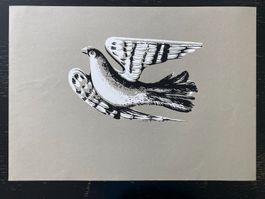 Max Brunner – Grosse Farb-Lithographie