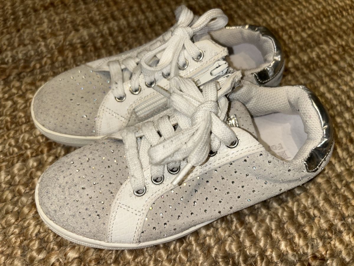 Scarpe per ragazze: Glitzerschuhe/Sneaker Gr.33 – Usato da Dottikon venduto da cimar 1