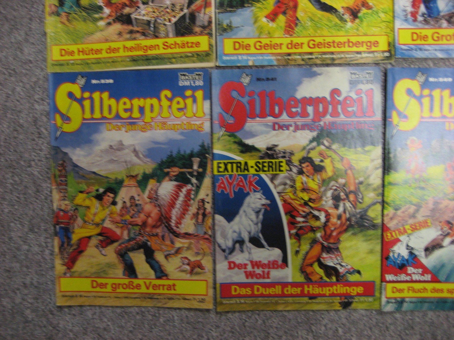 Fumetti: 8 Silberpfeil Comics – Usato da Bottighofen venduto da Spiderman61 3
