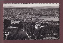 UETLIBERG und ZÜRICH - Fliegeraufnahme