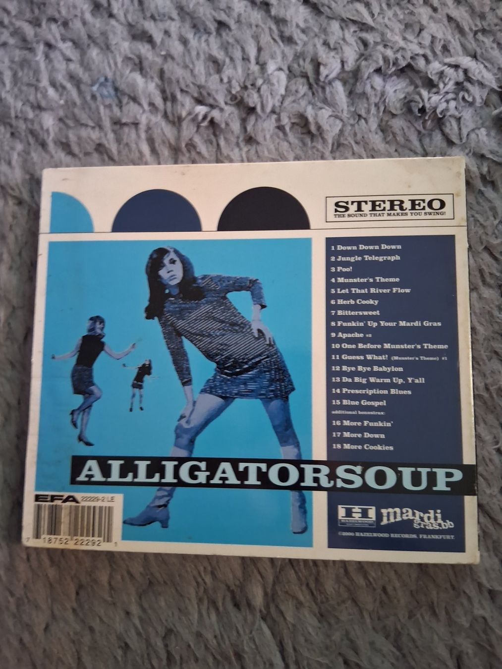 CD: MARDI GRAS BB.    ALLIGATORSOUP     CD – Usato da Wetzikon ZH venduto da Ramones01 1