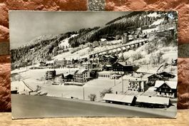 1939 - LEYSIN mit Bahn Viadukt - Winteransicht