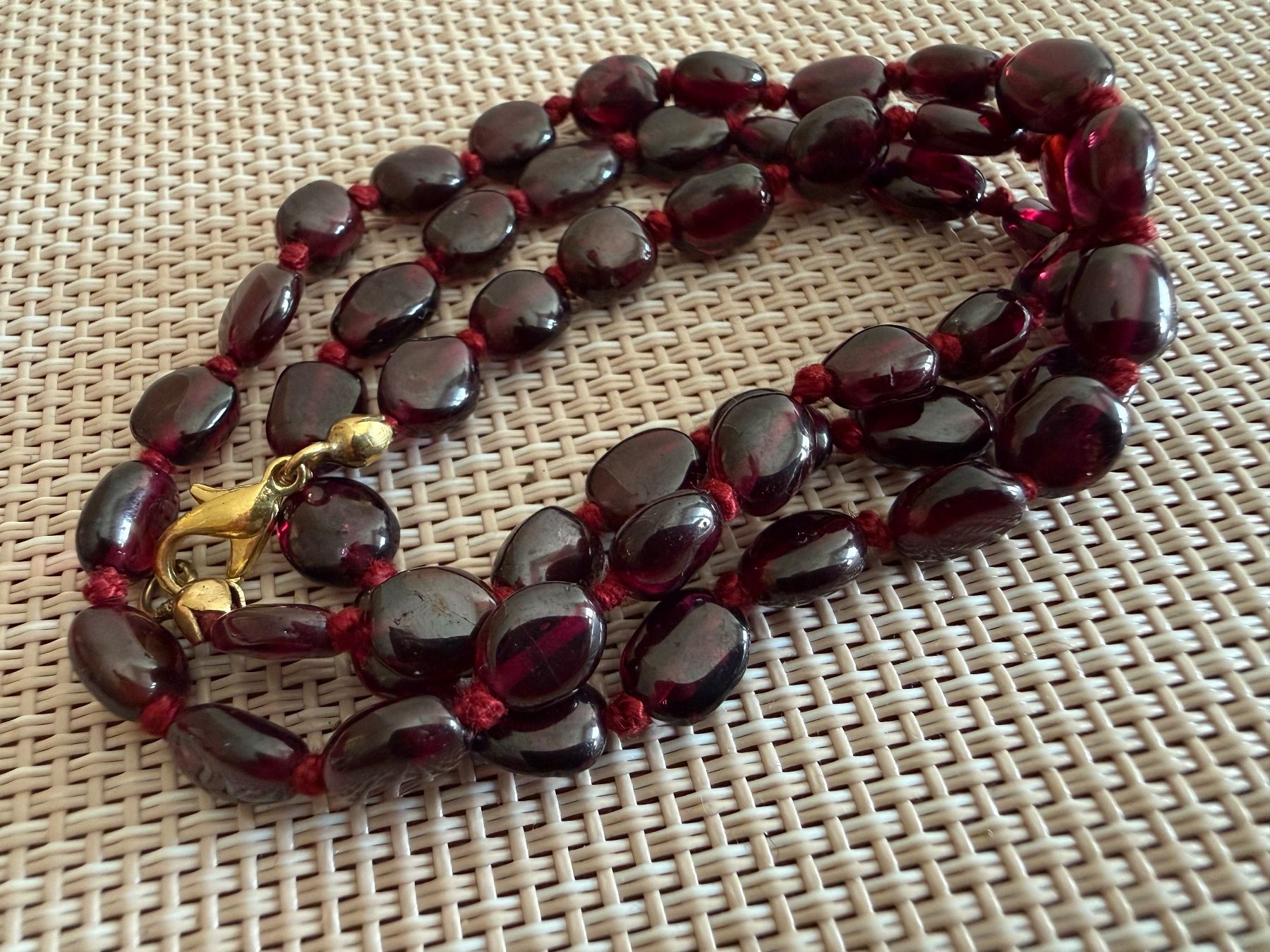 Ketten: Vintage Granat Kette – Gebraucht aus Spiegel b. Bern von Rogger72 5