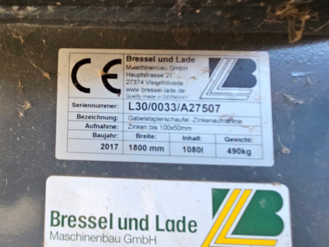 Carrelli elevatori e a forche: Kippbehälter für Gabelstapler//benne basculante d' élévateur – Usato da aigle venduto da Bigbull 2