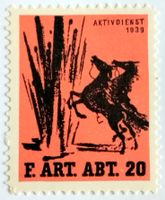 Soldatenmarke 2.WK, Feld Artillerie Abteilung 20, Wi Art 148