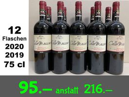 12 Flaschen Colle Massari 2019/2020