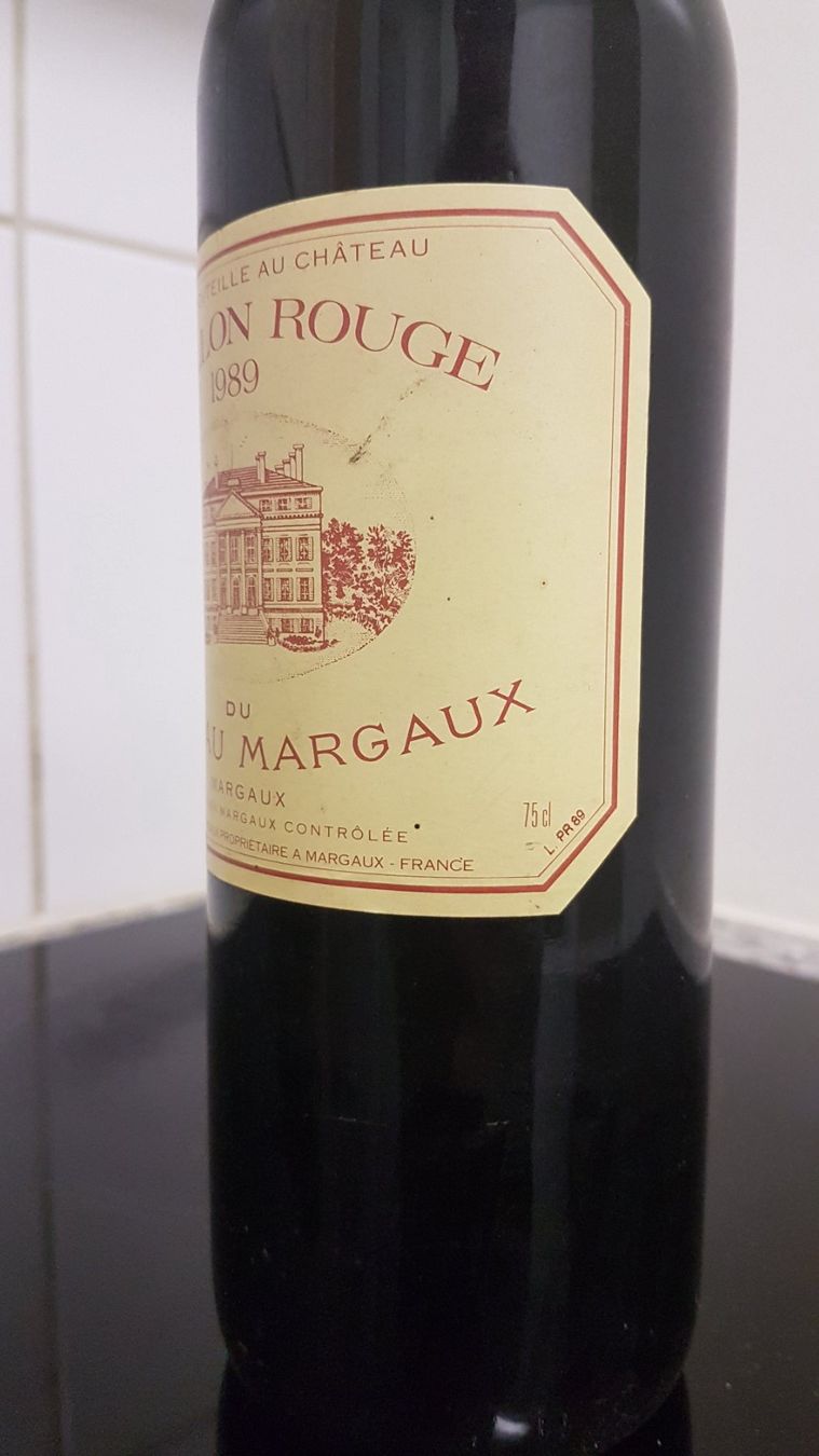 Château Margaux Wein: Pavillon Rouge 1989 du Chateau Margaux – Neu (gemäss Beschreibung) aus Grenchen von poggione 4
