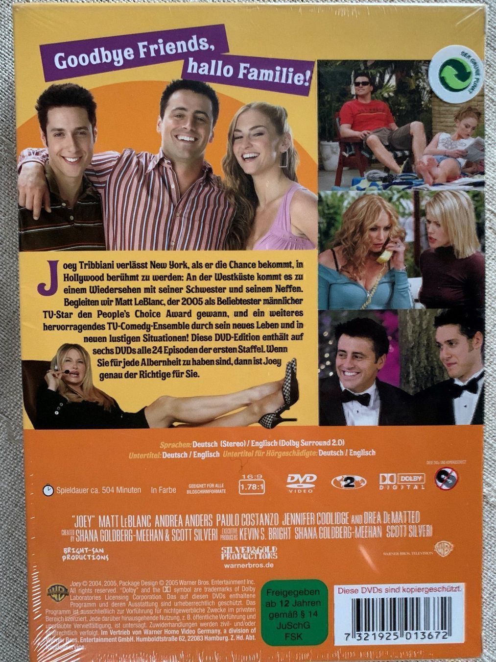 Tutti i DVDs: Joey - Komplette erste Staffel – Nuovo e nell'imballaggio originale da Volketswil venduto da zwitsch33 1