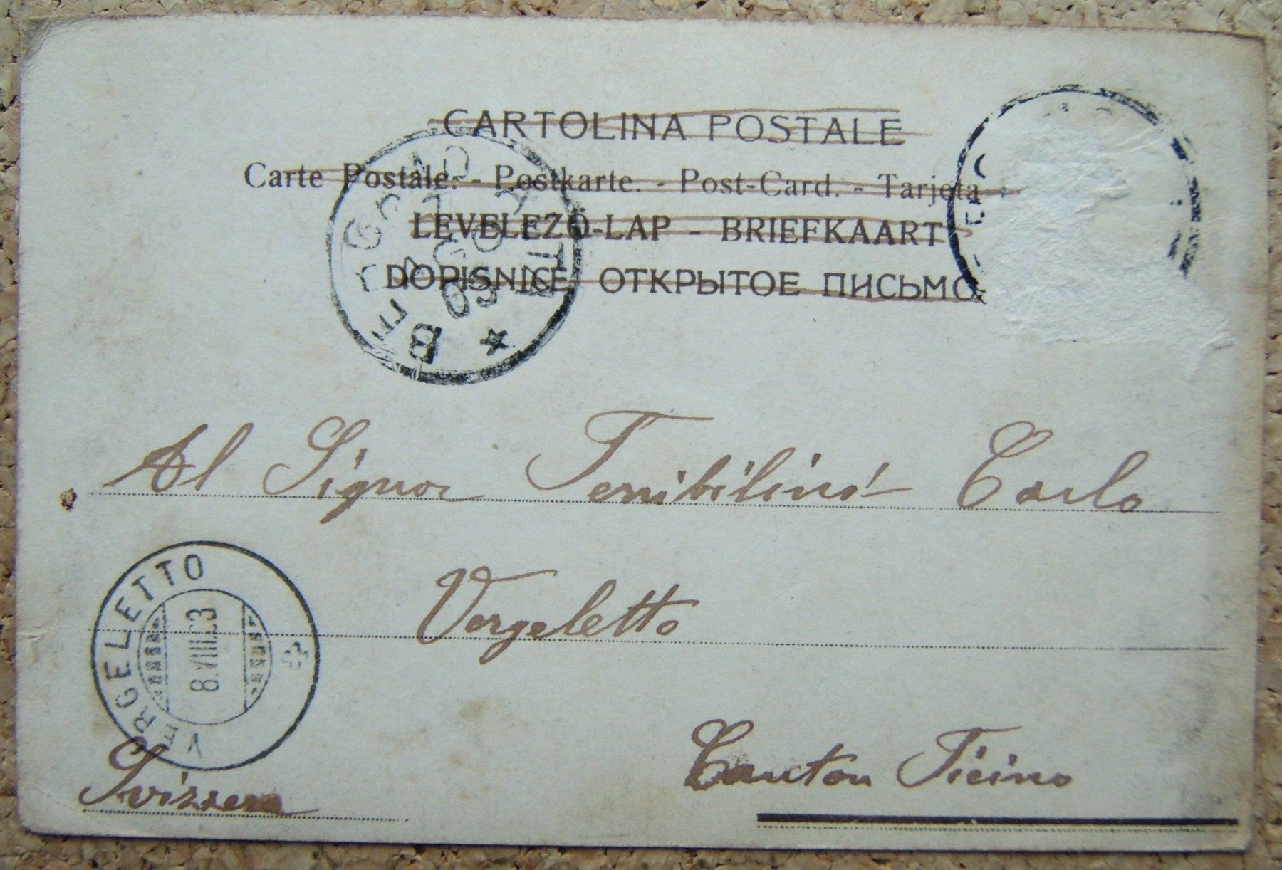 Ansichtskarten: AK PAPST X 1903 – Gebraucht aus Brunnen von Nonne04 1