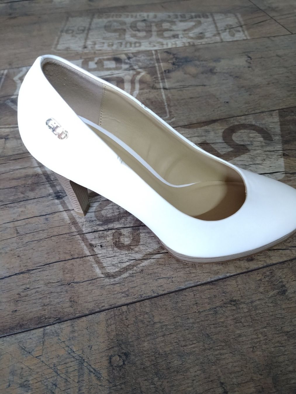 Scarpe da donna: Pumps weiss Grösse 36 – Nuovo (secondo la descrizione) da Steinmaur venduto da Cinderella309 1