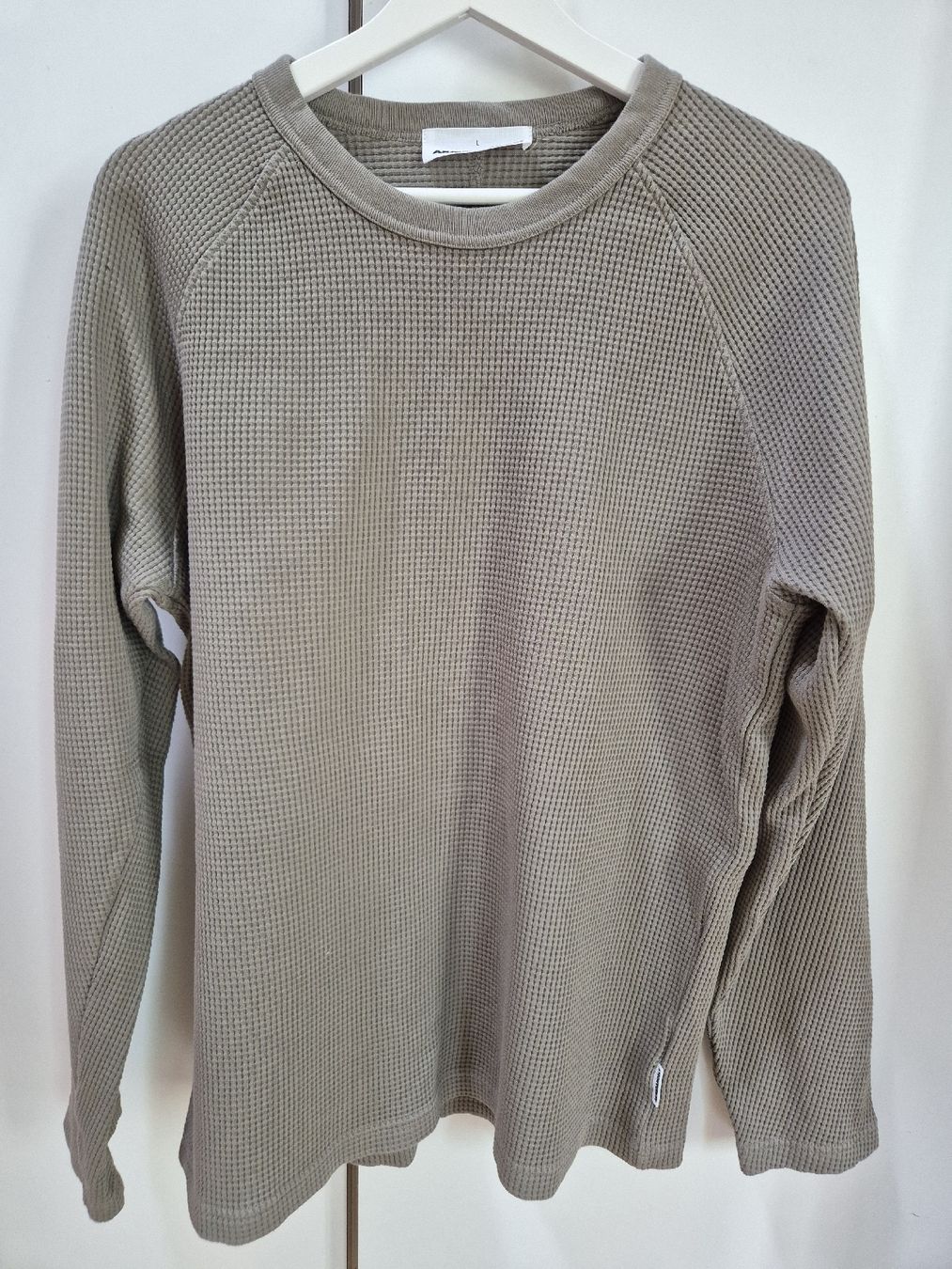 Armedangels Maglioni & Felpe: ARMEDANGELS Pullover Waffel Khaki, Size L – Usato da Kilchberg ZH venduto da emi_6vtg