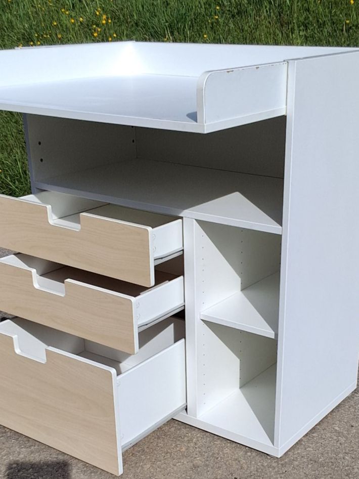 Ikea Fasciatoi & Accessori: Ikea Wickeltisch mit Schubladen – Usato da Rüegsbach venduto da hpl02 5