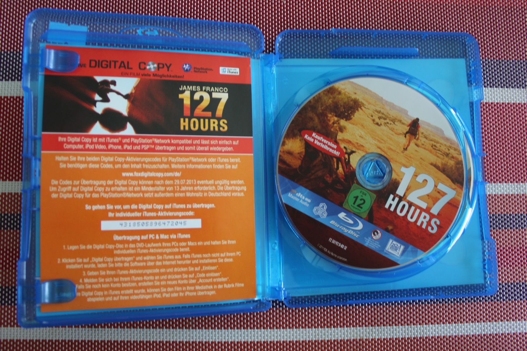 Tutti i DVDs: 127 Hours James Franco Blu-Ray 3055 – Usato da Geroldswil venduto da schlumpf1969 1