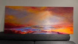 Modernes Alu-Dibond Wandbild 150*60