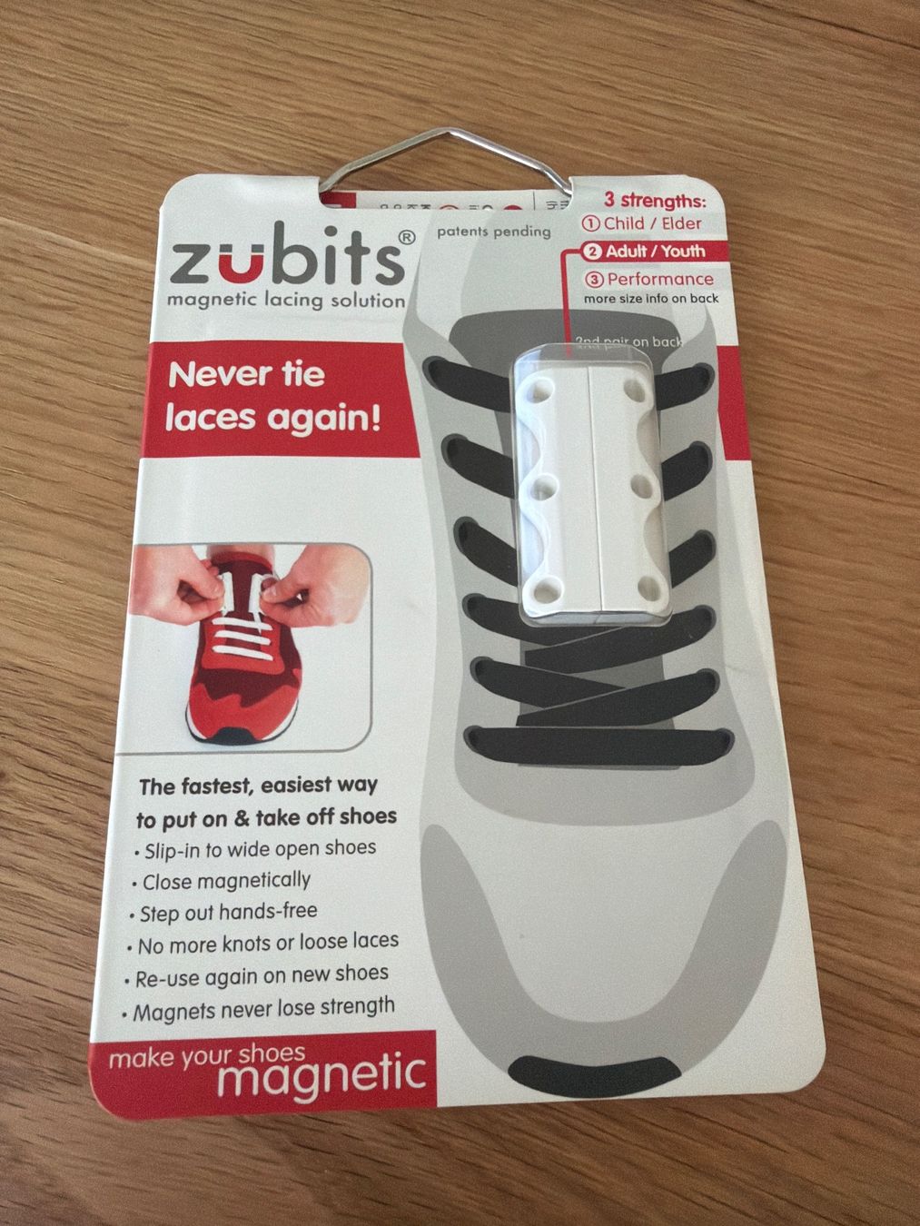 Calamite: Zübits Magnet Schuhbinden – Nuovo e nell'imballaggio originale da Winterthur venduto da swiwin94