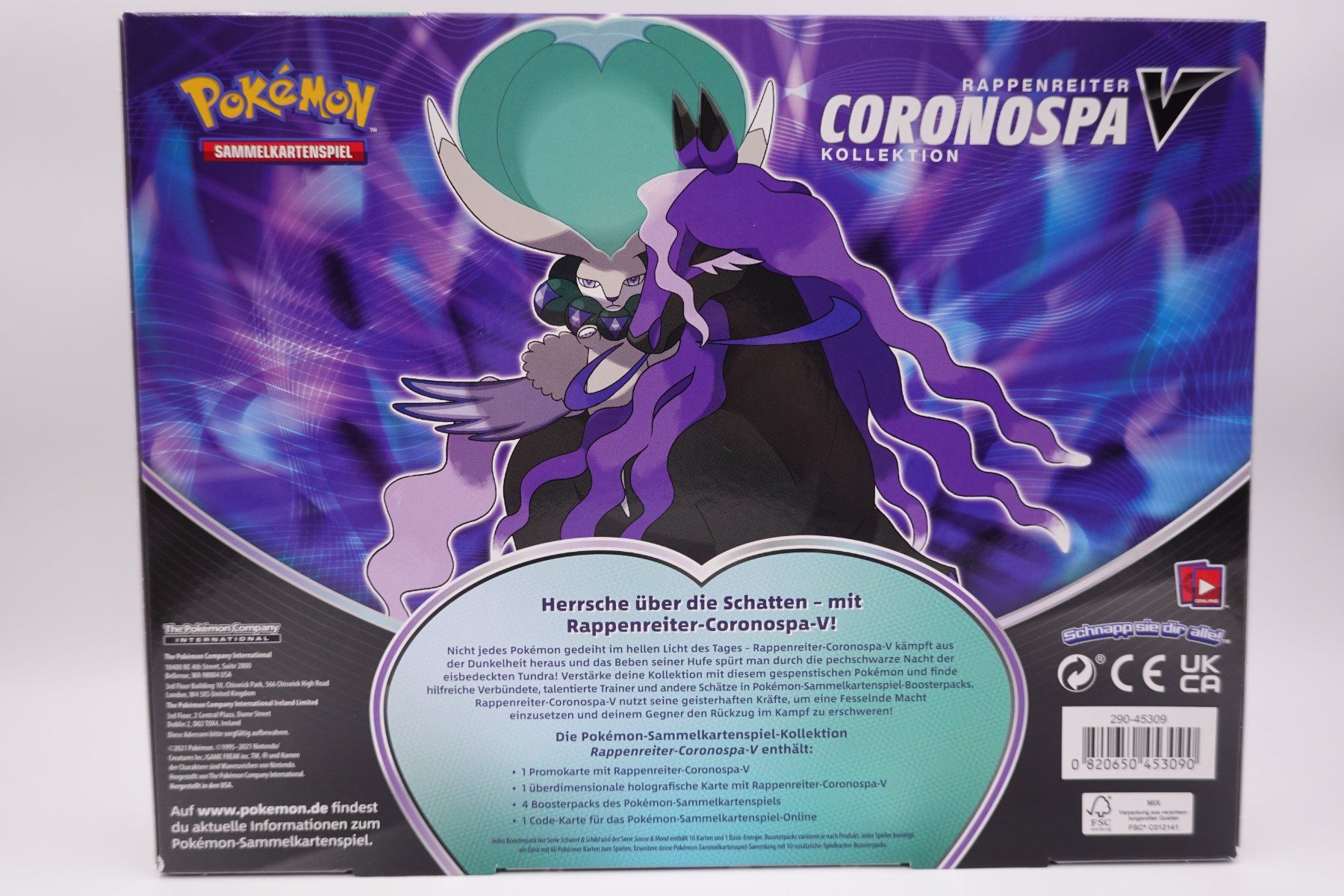 Pokémon Carte collezionabili: Pokémon Coronospa V Kollektion Set – Nuovo e nell'imballaggio originale da Herisau venduto da ZelliZone 1