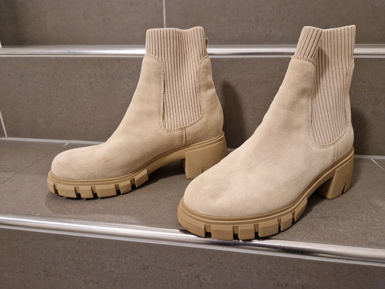 Steve Madden Scarpe da donna: Steve Madden Stiefeletten – Nuovo (secondo la descrizione) da Zürich venduto da diekorni4 4