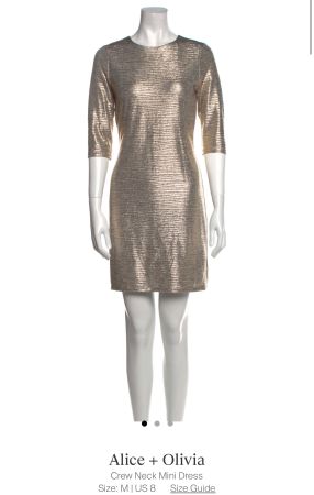 Alice & Olivia sparkly dress, new with tags