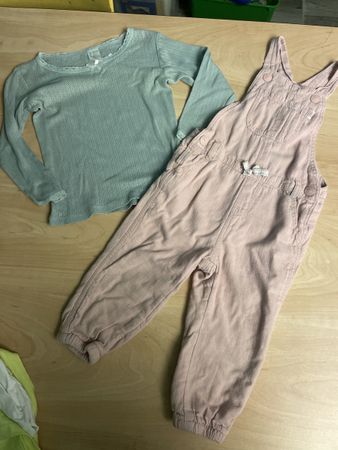 Süsses H&M Kleiderset Gr. 86