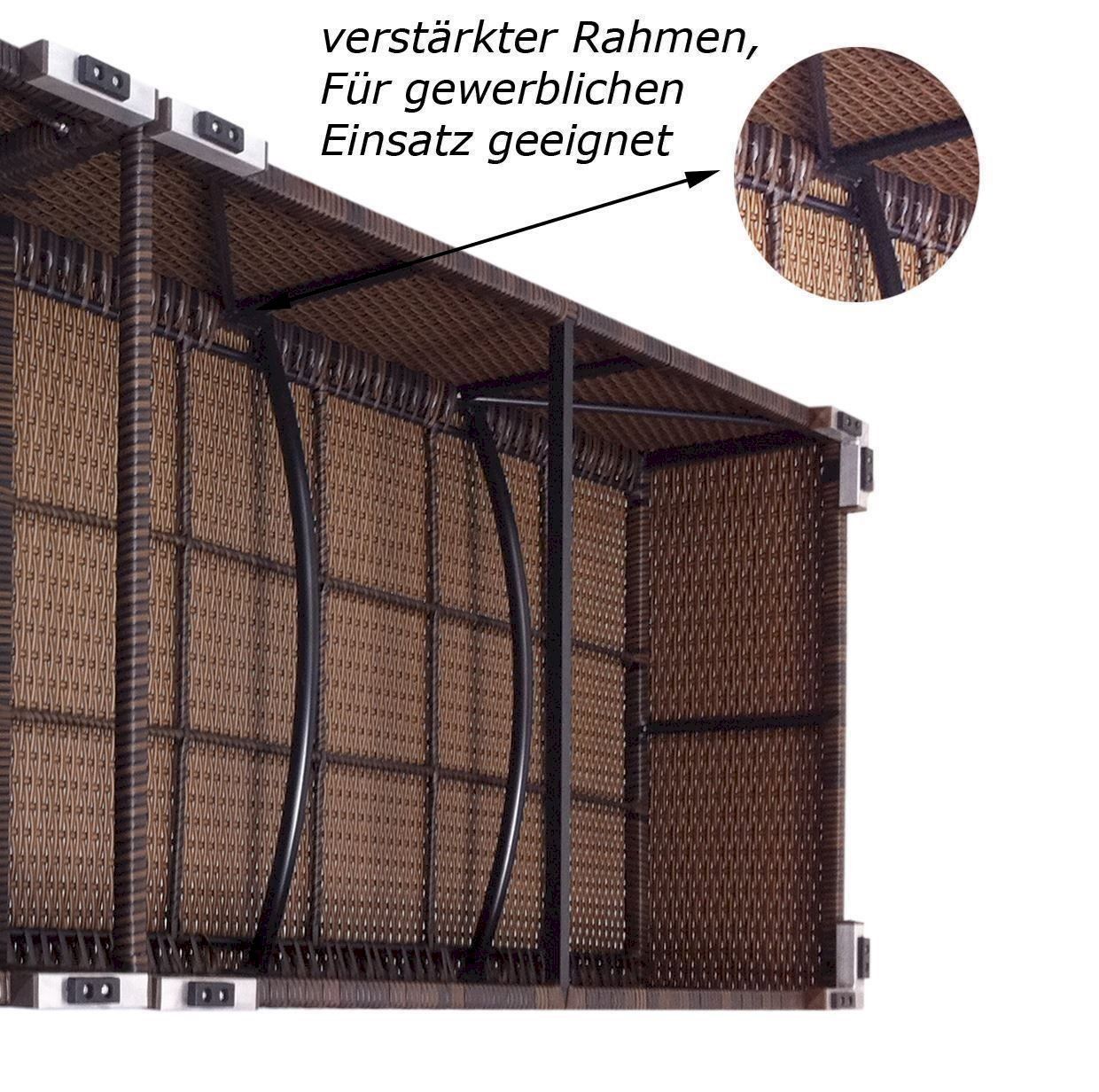 Sedie a sdraio & strandkorb: Sonnenliege Verona High mit Rollen – Nuovo e nell'imballaggio originale da Bottighofen venduto da zaap 5