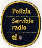 Badge Polizia Servizio radio