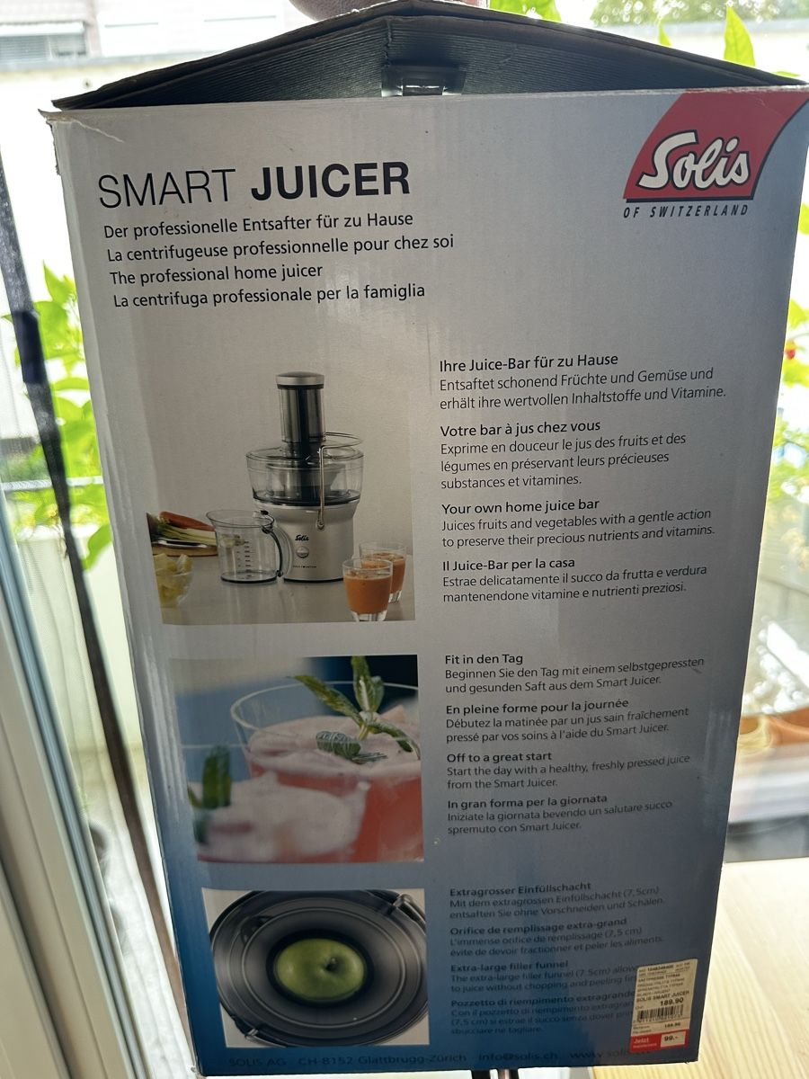 Solis Küchengeräte: 🔥Solis Smart Juicer  – Gebraucht aus Liebefeld von Space_Area 4