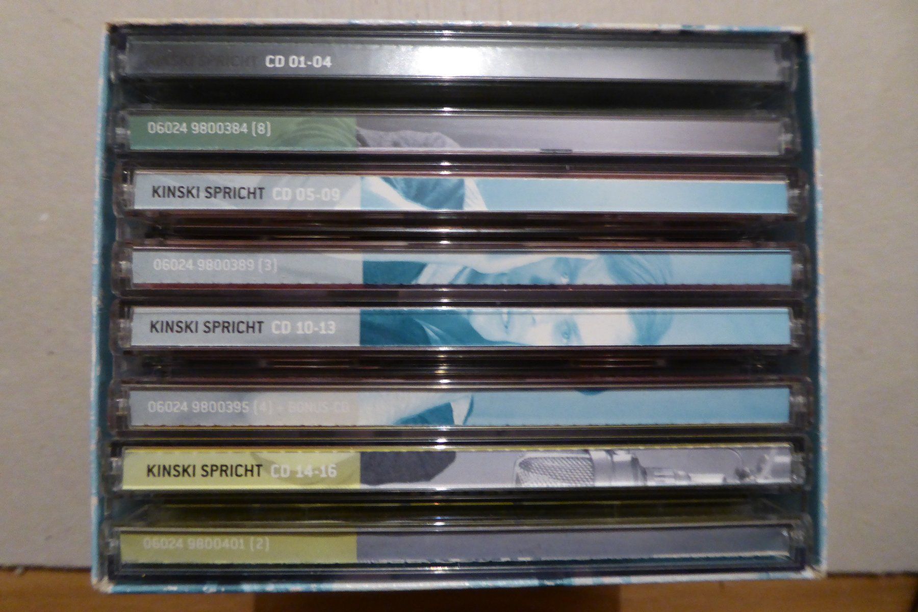 CD: CD Box Edition Klaus Kinski spricht – Usato da Allschwil venduto da Summelsarium 1