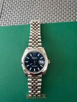 Rolex Datejust 41 Blue Dial Jubilee Smooth Bezel 2025