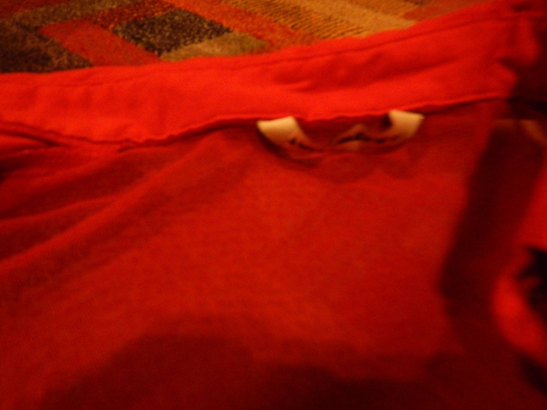 Camicette: Blusa rossa trasparente in pizzo – Usato da Coldrerio venduto da camillo71 1