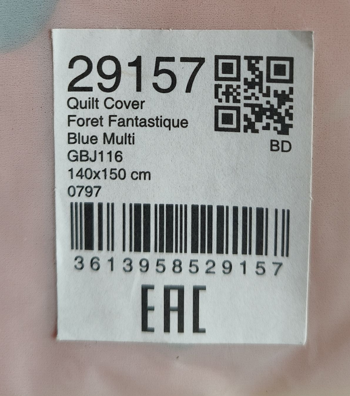 La Redoute Biancheria da letto: Housse d'oreiller et drap.LA REDOUTE  – Nuovo e nell'imballaggio originale da Prêles venduto da Edirick13 4