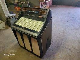 Rock-Ola 477 Jukebox – inkl. ca. 280 Singles – Bastlerobjekt