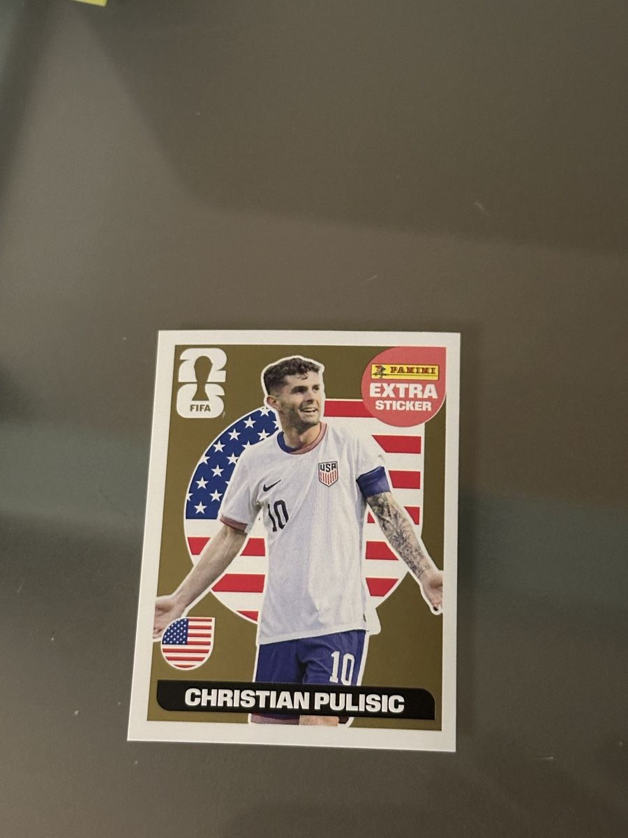 Panini Carte collezionabili: Panini Extra Sticker Christian Pulisic Gold – Nuovo (secondo la descrizione) da Liestal venduto da alb_78qq