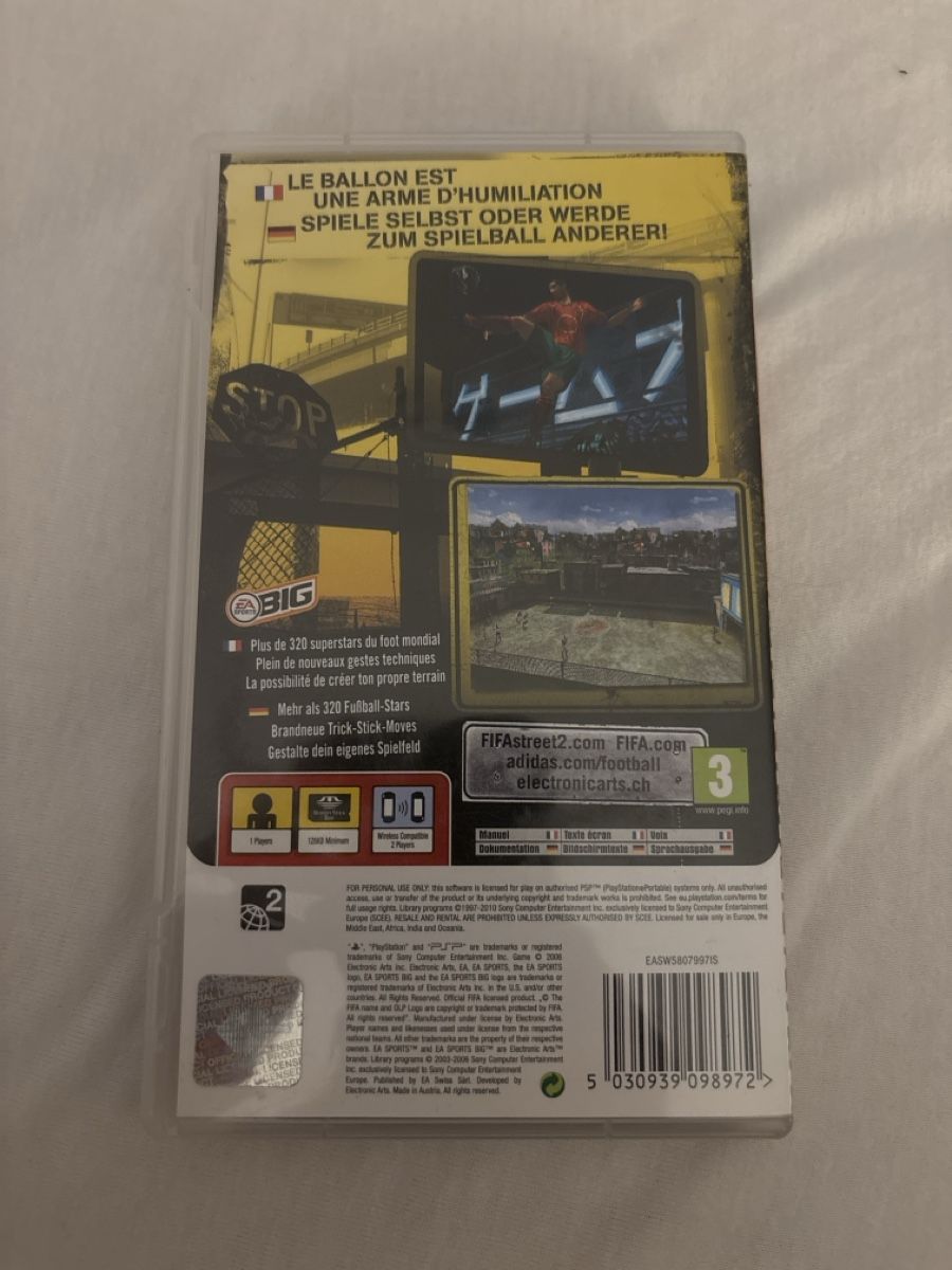 Sony Giochi: Fifa Street 2 für PSP – Usato da Matten b. Interl venduto da roc_292h 1