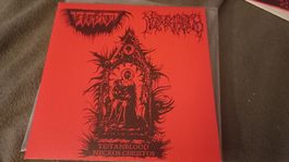 Teitanblood/Necros Christos 7" Split Vinyl DEATH METAL