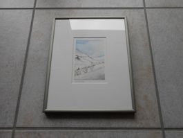 Aquarell CH WINTERRUHE GR - (R)