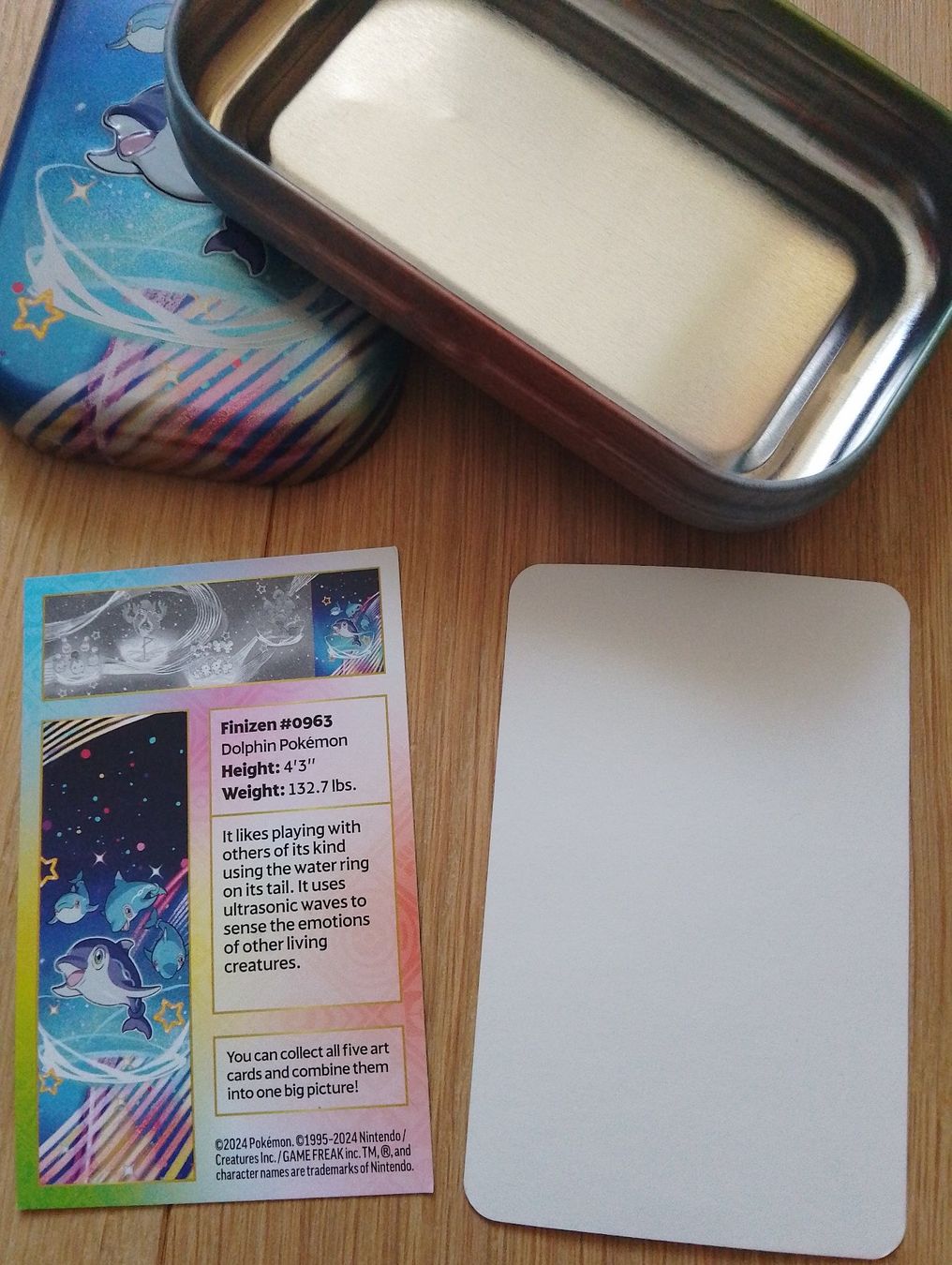 Pokémon Carte collezionabili: Leere Pokemon Mini Tin Delfin Finizen #0963 Dose – Usato da Wohlen AG venduto da salamanderspielwaren 5