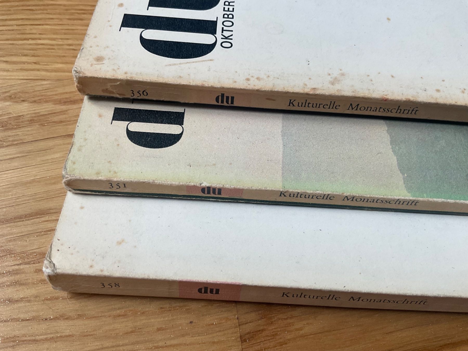 Riviste & Magazine: 3 Du-Hefte 1970 – Usato da Zürich venduto da tol_b7c7 8
