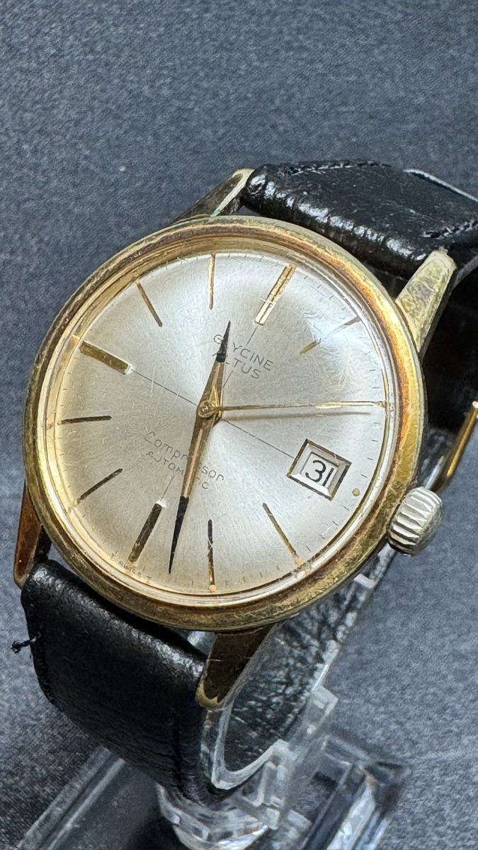 Glycine Orologi: Vintage Glycine Compressor Automatikuhr – Usato da Untersiggenthal venduto da TimeandShine 7