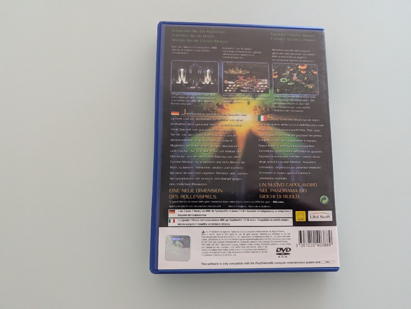 Sony Giochi: Jade Cocoon 2 (PS2) – Usato da Winterthur venduto da sax8400 2