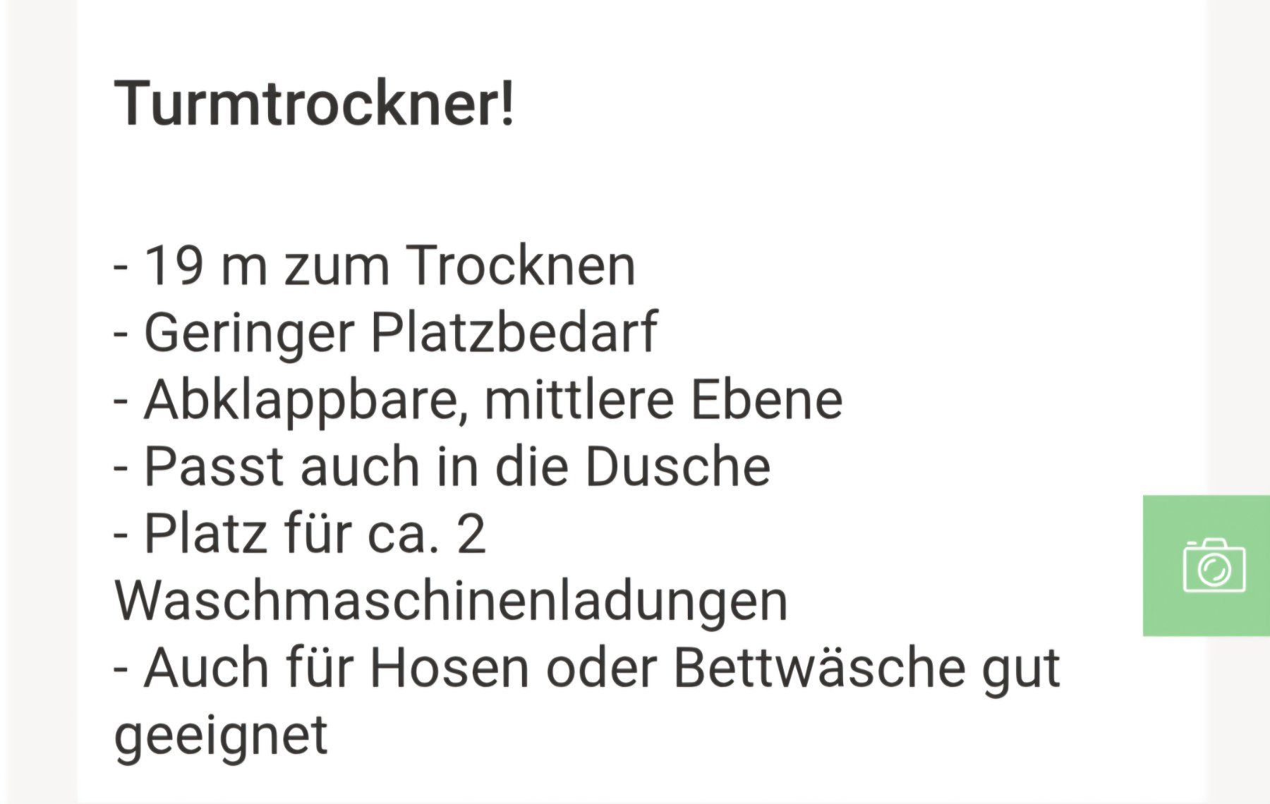 Leifheit Wäscheständer: Turmtrockner – Gebraucht aus Salmsach von watch01 3