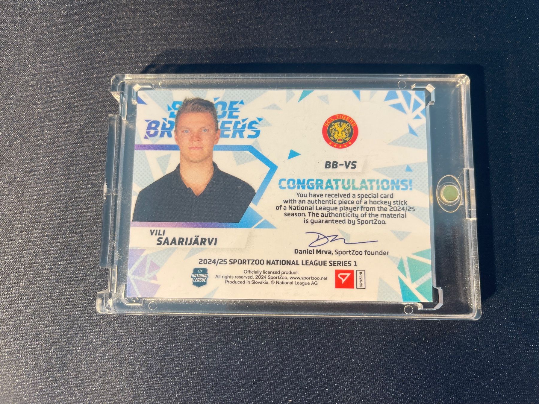 Sportzoo Sammelbilder & Trading cards: Blade Breakers Vili Saarijärvi SCL Tigers 09/19 – Gebraucht aus Thun von Suomitiger 1
