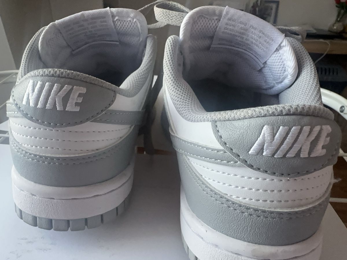 Nike Scarpe da uomo: Nike basket Dunk Low blanc gris – Usato da Lussery-Villars venduto da Bellavita95 5