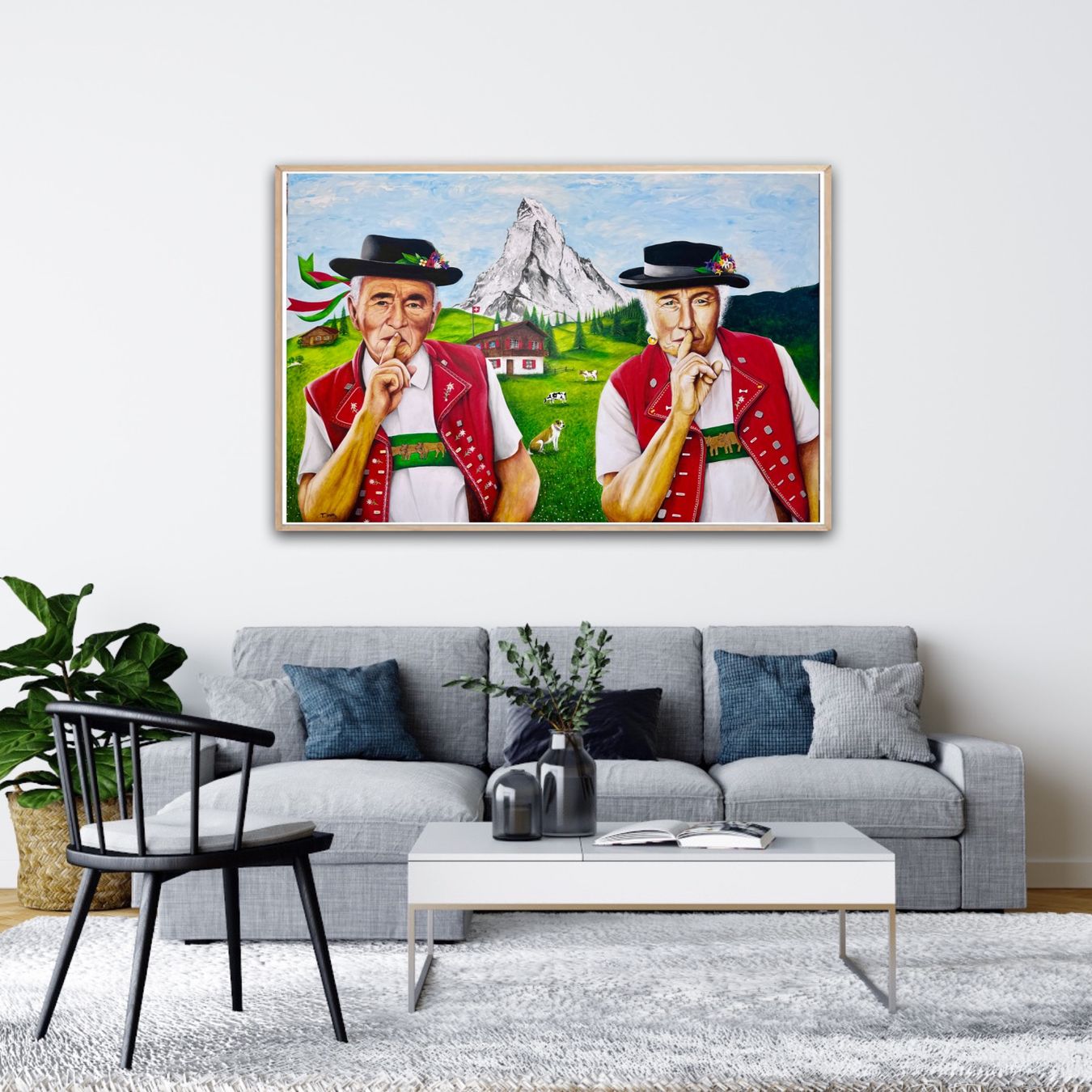 Dipinti: ACRYL BILD; SCHWEIZ – Nuovo (secondo la descrizione) da Neunkirch venduto da internet-shop