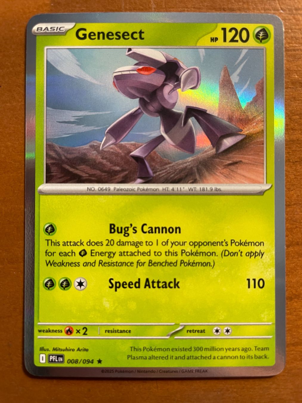 Pokémon Carte collezionabili: Pokemon Genesect Holo (Versand gratis) – Nuovo (secondo la descrizione) da Chur venduto da Angerson