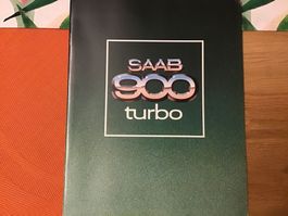 Saab 900 Turbo Verkaufsprospekt 1979
