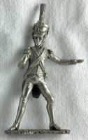 Offizier der napoleonischen Armee aus Zinn - Etains Prince