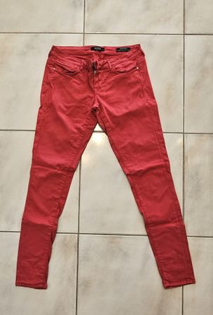 Guess Jeans, Jeggings, Rot, Ultra Skinny, Gr. 28